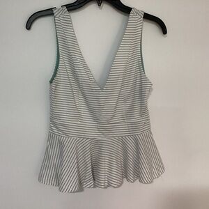 Hem & Thread Peplum Tank Top